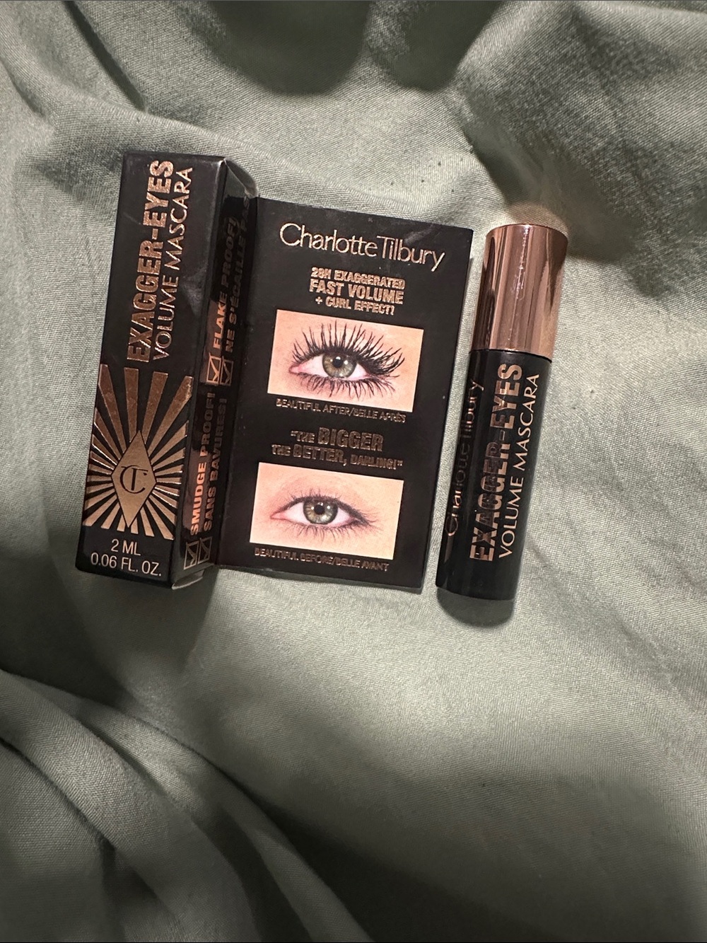 $8 Charlotte Tilbury Exagger-Eyes Volume Mascara